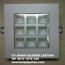 Downlight LED Kotak SMD 9W